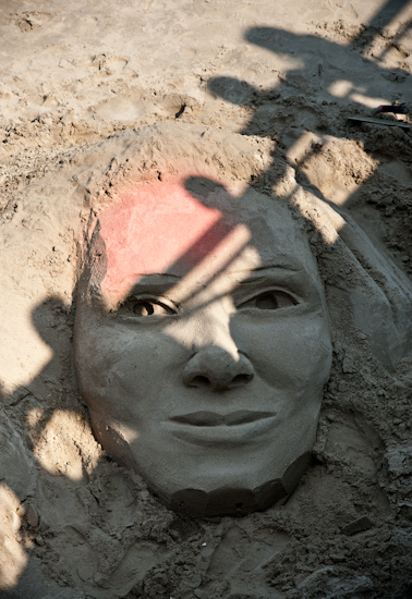 Sand sculpture @ Southbank, London