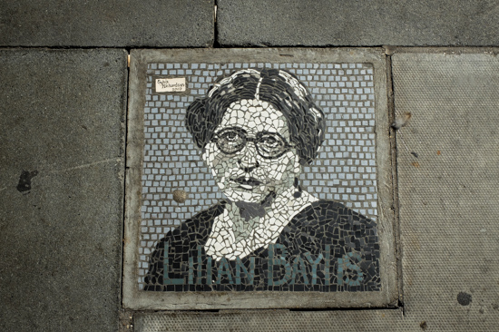 Southbank mosaic, London