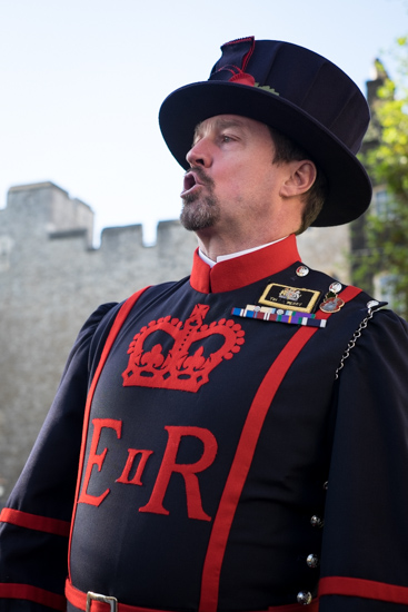 Yeomen Warder (Beefeater) @ Tower of London