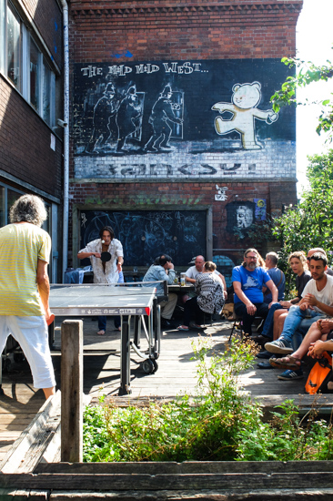 Bansky and ping pong, Bristol (UK)