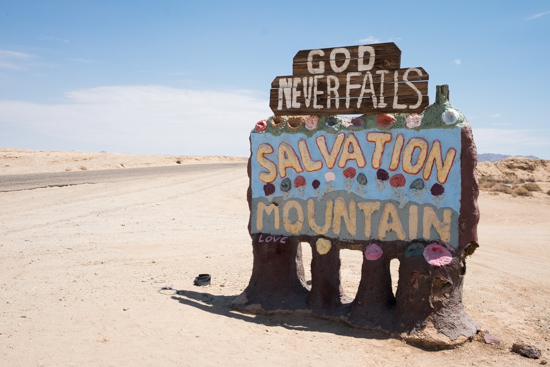 Salvation Mountain, Slab City (USA)