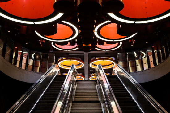 Pannenhuis Tube Station, Brussels (Belgium)