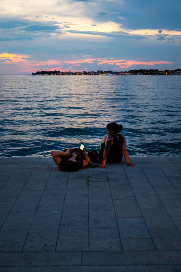 Sunset Relaxing, Zadar (Croatia)