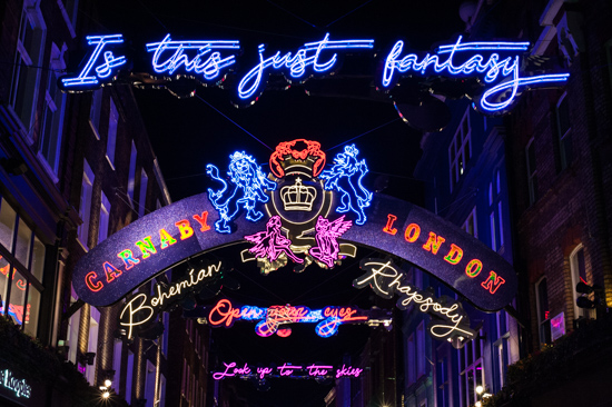 Carnaby Street Bohemian Rhapsody, London 