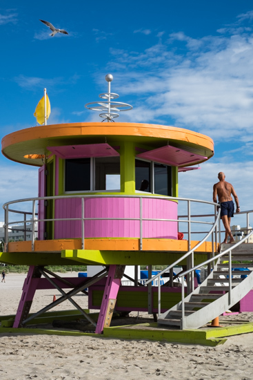 Lifeguard Huts, Miami (USA)