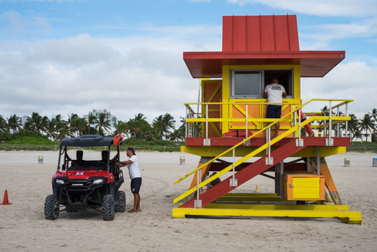 Lifeguard Huts, Miami (USA)