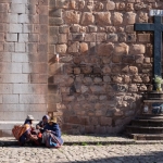 Chatting, Cusco (Peru)